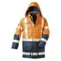 elysee® Herren Warnjacke WALLACE orange, marine Größe M