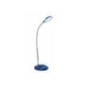 BRILLIANT Lampe Timmi LED Tischleuchte transparent/blau 1x 2W LED integriert, (100lm, 6000K) Mit Druckschalter an der Basis