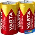 2 VARTA Batterien LONGLIFE Max Power Mono D 1,5 V