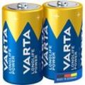 2 VARTA Batterien LONGLIFE Power Baby C 1,5 V