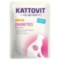 24x85g Kattovit Feline Diabetes / Gewicht Huhn Katzenfutter nass