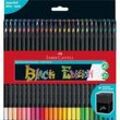 FABER-CASTELL Black Edition Buntstifte farbsortiert, 1 St.