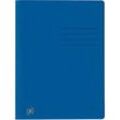 OXFORD Schnellhefter TOP FILE+ Karton blau DIN A4