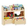 relaxdays Kinderregal Holzoptik 108,0 x 29,0 x 88,0 cm