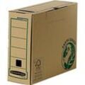 Archivschachtel Bankers Box® Earth, DIN A4, Rückenbreite 100 mm, 100 % Recycling-Karton, 20 Stück