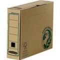 Archivschachtel Bankers Box® Earth, DIN A4, Rückenbreite 80 mm, 100 % Recycling-Karton, 20 Stück