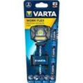 Stirnlampe Varta Work Flex Motion Sensor H20, CBOB-LED Technologie, 42-78 m, 2 Leuchtmodi & 8 Leuchtstufen, IP54