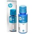 HP 31 (1VU26AE) cyan Tintenflasche