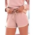 LASCANA Relaxshorts pink Gr. 32/34 für Damen. Bequem. Nachhaltig.