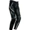 Richa Nikki, Lederhose Damen Schwarz/Weiß 38 female