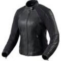 Revit Coral, Lederjacke Damen Schwarz 46 female