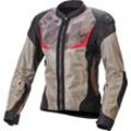 Macna Orcano, Textiljacke Damen Braun/Schwarz/Rot L female