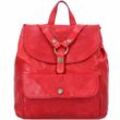 Campomaggi Rucksack Leder 30 cm rosso