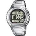 Casio Funk Armbanduhr WV-58DE-1AVEG (L x B x H) 53.4 x 43.7 x 12 mm Silber Gehäusematerial=Edelstahl, Harz Material (Armband)=Edelstahl