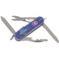 Victorinox Midnite Manager 0.6366.T2 Schweizer Taschenmesser mit LED-Licht Anzahl Funktionen 10 Blau (transparent)