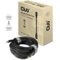 club3D HDMI Anschlusskabel HDMI-A Stecker, HDMI-A Stecker 15.00 m Schwarz CAC-2314 4K UHD, Flammwidrig HDMI-Kabel