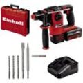 Einhell Power X-Change HEROCCO Kit +5 (1x3,0Ah) SDS-Plus-Akku-Bohrhammer 18 V 3.0 Ah Li-Ion inkl. Akku, inkl. Koffer, mit Zubehör