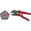 Knipex MultiCrimp 97 33 02 Crimpzange Unisolierte, offene Steckverbinder, Isolierte Kabelschuhe, Isolierte Steckverbinder, Aderendhülsen, Unisolierte