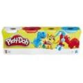 Play-Doh Knete farbsortiert, 4 Farben je 112,0 g