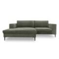 Tchibo DOMO collection Ecksofa »Modica« mit Longchair links - Dunkelgrün