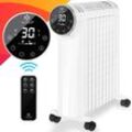 KESSER® Ölradiator 2500W Elektrische Heizung Heizkörper Elektroheizung energiesparend mit Display WiFi App & Fernbedienung Touchscreen - Mobil Öl Radiator 24h Timer, Thermostat & Überhitzungsschutz