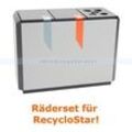 RecycloStar Räderset für Recyclingsystem VB 708451 stabiles Räderset, um den RecycloStar einfach zu bewegen