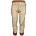 Joha - Woll-Leggings 70 - FLOWER KIDS in sand, Gr.146/152