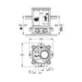 Grohe Rohbauset für freistehende Wanneneinläufe und -mischbatterien 45984001