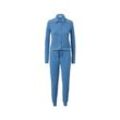 Gerippter Loungeoverall - Blau - Gr.: S