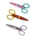 FISKARS® Kinderschere Zootiere 3 verschiedene Farben 13,0 cm, 3 St.