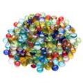 Glas-Nuggets-Mix, bunt, 12–14 mm, 500 g