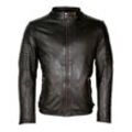 JCC Lederjacke Herren, schwarz