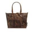 BAGAN Shopper Damen Leder, braun