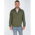 Topgun Sweatjacke Herren Baumwolle, oliv