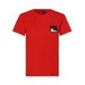 The Kooples T-Shirt Damen Baumwolle, rot