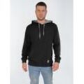 Topgun Hoodie Herren Baumwolle, schwarz