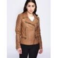 Maze Lederjacke Damen, cognac