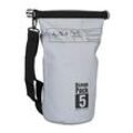 relaxdays Dry Bag Ocean Pack LKW-Plane grau 5,0 l