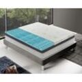 Ilovesleep - Stiffness Corrector Topper - 9 Komfortzonen - Abnehmbare Abdeckung - Aloe Vera Abdeckung 180x200