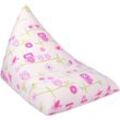 Ready Steady Bed - Pyramide Sitzsack Stuhl für Kinder spielen, bequem und langlebig hohen Rücken Sitzsack für Spielzimmer, weiche Polycotton Kinder