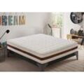 Memory Foam Matratze - 5 cm Memory Foam - Hoch 28 cm - Orthopädisch - 11 Komfortzonen 180x200