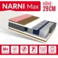 Matratze 100x200 Taschenfederkern narni max 7 Zonen H4 29 cm Kokos Visco Latex Polyurethanschaum jersey