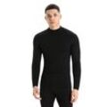 Icebreaker 260 Tech Merino Rollkragenpullover - Mann - Black - Größe L