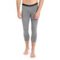 Icebreaker Merino 200 Oasis 3/4 Thermo-Leggings - Mann - Gritstone Heather - Größe XXL