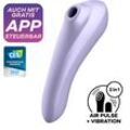 Satisfyer Dual Pleasure Connect App, Vibrator + Druckwellen