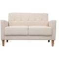 2-er Designer-Sofa moon beige