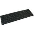 Trade-shop - Original qwertz Tastatur Deutsch mit Hintergrundbeleuchtung und Rahmen Schwarz für Lenovo Ideapad G70-70 G70-80 M50-70 M50-80 Z50 Z50-70
