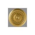 Proviston - Stuckrosette Polystyrol Durchmesser 340 mm Gold Hochwertig Stabil Einfache Montage Deckenrosette Wandgestaltung