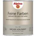 Feine Farben Lack No. 06 Dächer von Paris taupe edelmatt 750 ml Buntlacke - Alpina