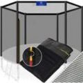 Kesser - Trampolin Ersatznetz Sicherheitsnetz UV-beständig Trampolinnetz Trampolinschutz ø 244 305 366 427 cm einfache Montage Eingangstür mit